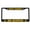 Black/Carbon/Yellow, variant on Don't Worry Be Hippie Peace Sign Style Metal License Plate Frame Personalized/Car Accessories Car Tag Holder Cover Carbon (Chrome/Carbon/Turquoise)