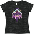 thumbnail image 3 of Inktastic Beautiful Purple Anime Witch Women's T-Shirt, 3 of 5