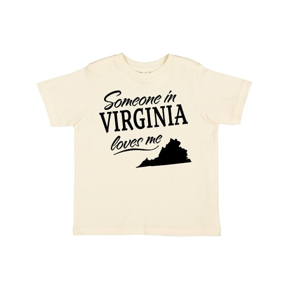 Inktastic Someone in Virginia Loves Me Boys or Girls Toddler T-Shirt