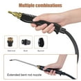 thumbnail image 4 of Pressure Steam Cleaner Handheld High Temp Portable Cleaning Machine Steamer for cleaning for Home Use Grout Tile Car Detailing Kitchen Bathroom(Red  White  110V), 4 of 11