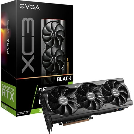 EVGA GeForce RTX 3080 XC3 Ultra Gaming Graphic Cards, Black