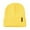 a-Yellow8016, variant on VNKIDY Kids Caps Children Winter Knitted Beanie Hat Soft Solid Color Skull Cap With Minimalist Label Boys Girls For Cold Weather Daily Wear Lovely Headwear