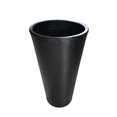 thumbnail image 4 of Jarron Maceta minimalista conica alta resistente para planta natural o artificial Green Boutique, 4 of 6
