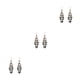 thumbnail image 5 of Sonducket Pendientes bohemios de moda para mujer Pendientes colgantes con cuentas de colores, fáciles de usar y elegantes, negro Type1 NO1, 5 of 6