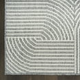 thumbnail image 4 of Nourison Textured Home 2'3" x 7'6" Charcoal Ivory Modern Indoor Rug, 4 of 8