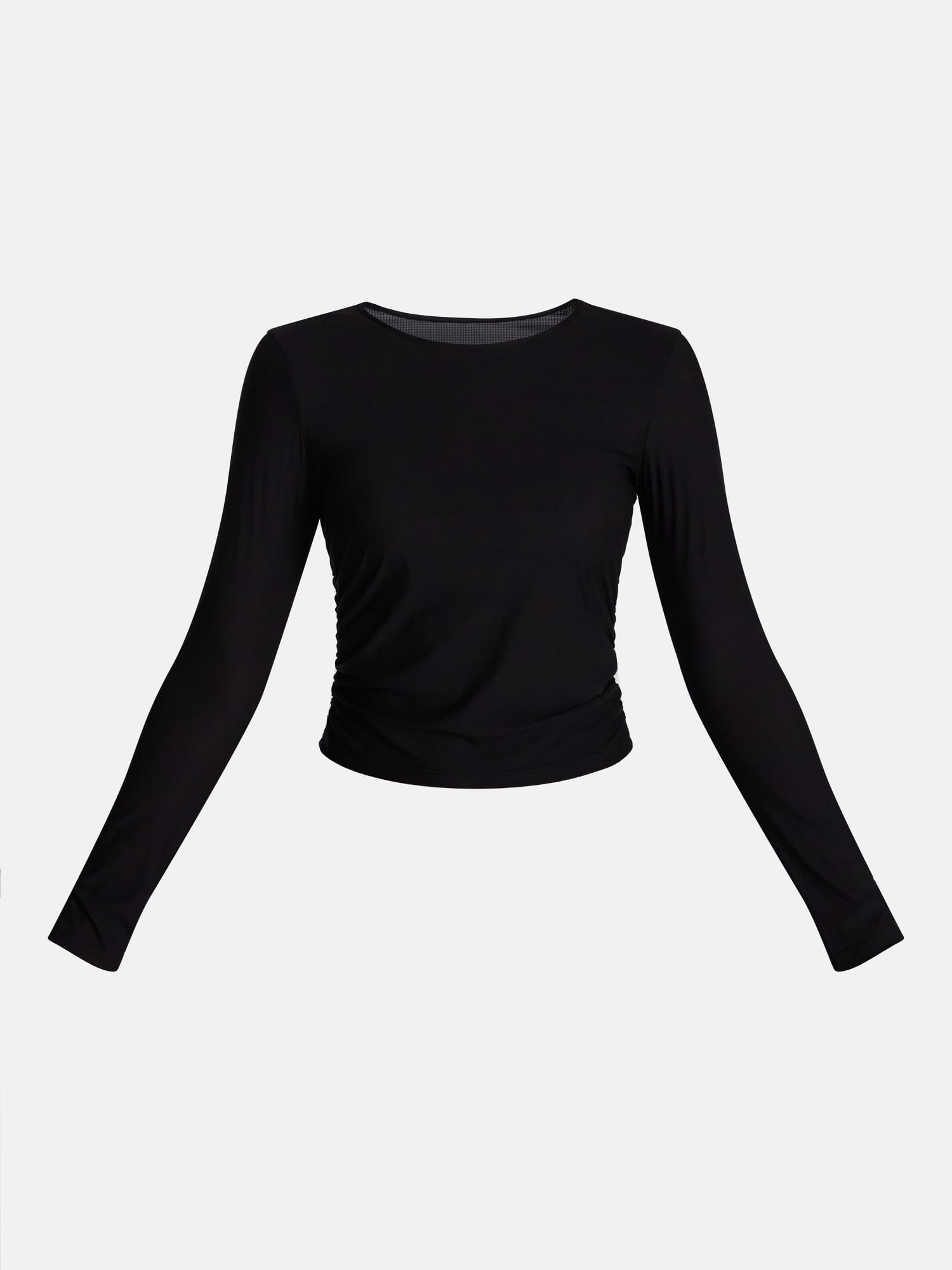 Avia Women’s Side Cinch Ruched Top, Sizes XS-XXXL