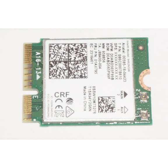 9462NGW Asus Wireless Card G531GT-BI7N6