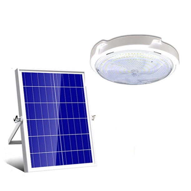 AMERTEER Round Solar Ceiling LED lights Remote Control Deluxe Wall ...