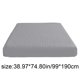 thumbnail image 3 of Sábana Bajera Impermeable - Funda Elástica Antideslizante para Cama Protector de Colchón, Gris MNFD, 3 of 7