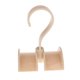 thumbnail image 4 of giratorio doble cinturón bufanda ropa almacenamiento de 3 piezas Beige Gloria Gancho giratorio de 360 ​​grados, 4 of 9
