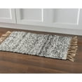 thumbnail image 3 of Verginia Berber Natural & Black 1 ft. 10 in. x 2 ft. 10 in. Accent Rug, 3 of 7