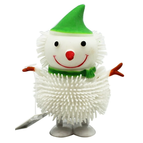Soft Spikey Snowman  Wind Up Toy - Green Hat Kids Wind-up Toy - By Ganz
