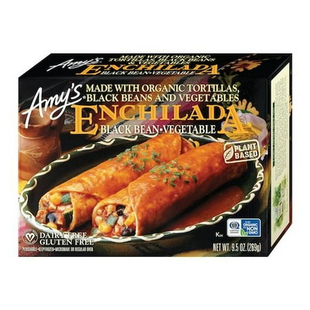 Amy s Black Bean Vegetable Enchilada 9.5 oz. (12 Count)