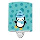 thumbnail image 1 of "Treasures Christmas Penguin Ceramic Night Light, #2 Azul, 6"" x 4""" Caroline's Treasures BB8940CNL, 1 of 1