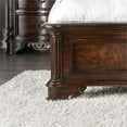 thumbnail image 4 of Furniture of America Jordan Wood Queen Panel Bed in Brown Cherry, 4 of 4