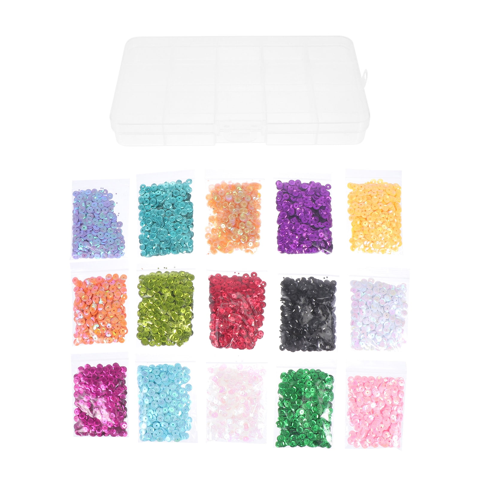 1 Box of Clothes DIY Sequins Decor Beautiful Loose Sequins Clothing