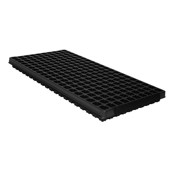 Standard Plug Tray 200 Square Cells - Cell Depth 1.5" - 5 Trays by T.O. Plastics