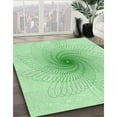 thumbnail image 2 of Ahgly Company Indoor Rectangle Patterned Mint Green Area Rugs, 5' x 8', 2 of 6