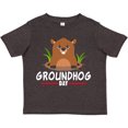 thumbnail image 3 of Inktastic Groundhog Day with Cute Groundhog Illustration Boys or Girls Toddler T-Shirt, 3 of 5