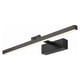 thumbnail image 1 of Lámpara de tocador negra moderna para dormitorio, accesorios de metal duraderos con efecto de luz suave y uniforme, ajuste de ángulo de 180°, resistente al agua IP44, acabado negro mate, 1 of 5
