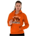thumbnail image 3 of Haunted House Upstairs Halloween Unisex Plus Fleece Graphic Hoodie Brisco Brands 2X, 3 of 5