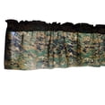 thumbnail image 3 of Cotton Window Valance Camouflage Print 58 Inch Wide Pixelated Jungle Camouflage, 3 of 5