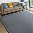 thumbnail image 6 of Microdry Memory Foam Luxury Area Rug, 4' x 6', Dark Gray, 6 of 8