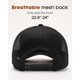 thumbnail image 3 of Gorra de béisbol Trucker Hat FURTALK de malla estructurada para hombre, 3 of 5