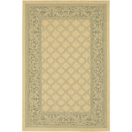 Couristan Recife Garden Lattice Natural Indoor/Outdoor Area Rug