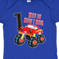 thumbnail image 4 of Inktastic Monster Truck How I Roll 1st Birthday Boys Baby Bodysuit, 4 of 5