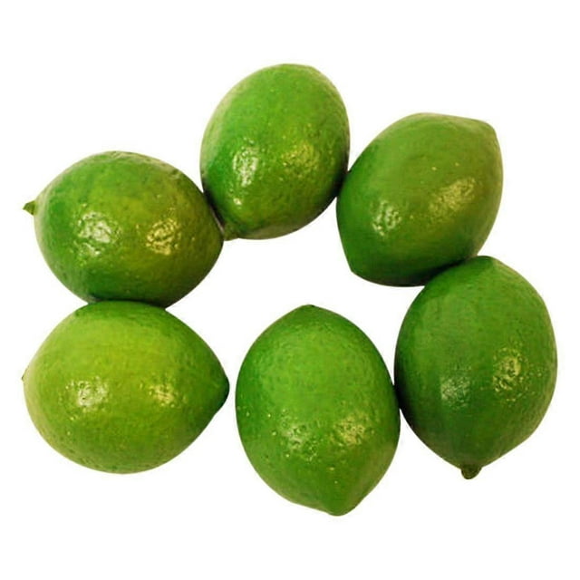 6 X Like Artificial Lime Lemon Fruit Food Fake Home R