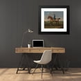 thumbnail image 4 of James Seymour 22x20 Black Modern Framed Museum Art Print Titled - A Bay Racehorse with Jockey Up (ca. 1730), 4 of 5