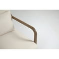 thumbnail image 6 of DeeHome Mid Century Modern Accent Chair with Wood Frame, Upholstered Living Room Chairs with Waist Cushion, Reading Armchair for Bedroom Sunroom, 6 of 9