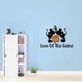 thumbnail image 1 of Children Love of the Game Active Sports Wall Decal Decoration Kids Basketball Lovers Motivational Wall Decal Lasts Years and Easily Removable - Size: 10 In(W) x 7 In(H), 1 of 5
