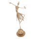 thumbnail image 4 of Dancing Girl Statue Metal Outdoor Sculpture Garden Decoration for Lawn Bookshelf Terrace, 4 of 5
