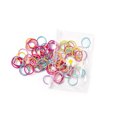 thumbnail image 1 of Vogacara 100 piezas de lazos para el cabello, lazos elásticos para el cabello, bandas para el cabello para mujeres y niñas Cuidado del cabello No.1 Vogacara CE007667-01, 1 of 1