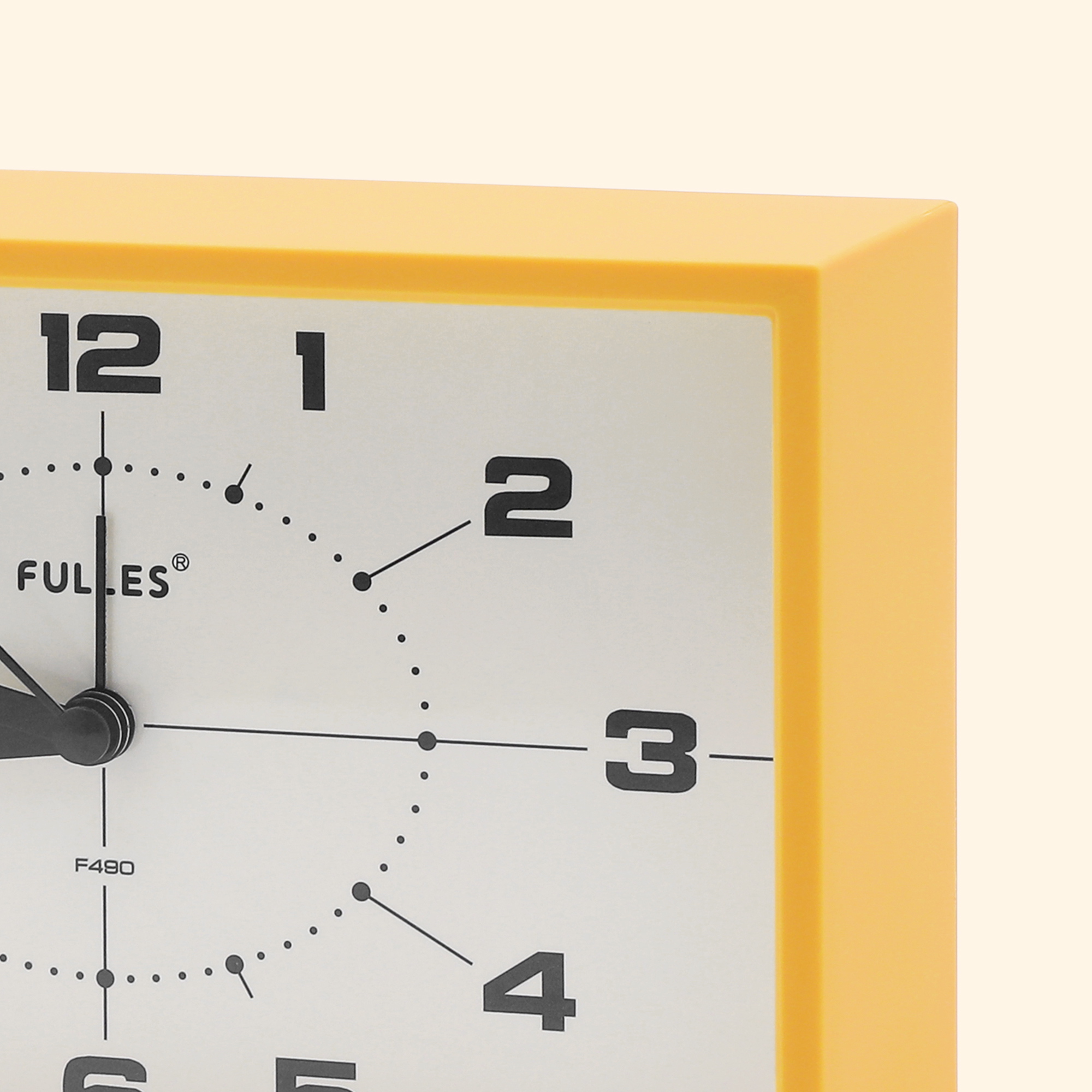 Unique Bargains Mechanical Alarm Clock with Night Light Yellow 6.3"L x 1.8"W x 4.1"H