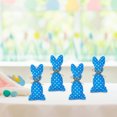 thumbnail image 5 of RKSTN Fabric Rabbit O Rnament 4Pcs Easter Bunny Cloth Easter Decorations Bunny Hanging Ornament Hanging Ornaments Bunny Decor Colors Style for Home Decoration, 5 of 5