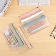 thumbnail image 4 of LOVEVER 8 Pcs Clear Cash Envelopes  Plastic Money Bags Money Bags with Zipper for Cash  Money Protector for Bills Bill Pockets Bags Cash Bags with Zipper Money Envelopes 4 Colors, 4 of 7