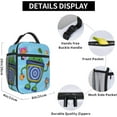 thumbnail image 5 of Lunch Bags Team Anime Umizoomi Insulated Lunch Tote Reusable Portable Lunch Box for Outdoor Office Picnic 10 X 4 X 8 in, 5 of 9