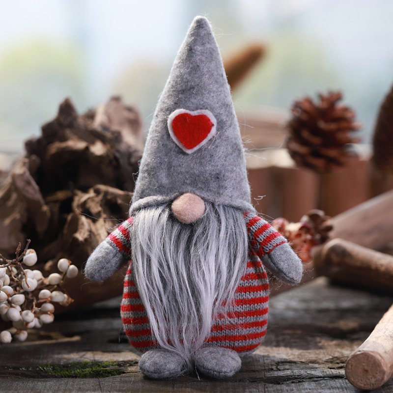Handmade Swedish Tomte,Denmark Norway Nisse,Christmas Figurines Santa
