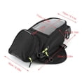 thumbnail image 3 of Acouto Bolsa de Tanque de Combustible de Gasóleo para Motocicleta, Bolsa de Tanque de Combustible Impermeable, Alforja de Navegación con Imán, Gran Ventana Transparente, Mochila para Motocicleta Ecomeon no, 3 of 5