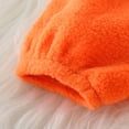 thumbnail image 6 of GPAECEAD Baby Halloween Costumes Newborn Infant Baby Boy Girl Pumpkin Romper Smile Bodysuit Hoodie One Piece Jumpsuit Orange, 6 of 9