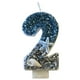 thumbnail image 2 of Xihbxyly Vela Digital Brillante, Decoración para Tarta con Lentejuelas Azules, Temática Inolvidable de Hielo y Nieve, Suministros para Fiestas de Cumpleaños, Elegantes Adornos para Tartas, 7 X 4 Cm,, 2 of 6