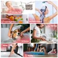 thumbnail image 3 of Chpbolly Bañera para remojar pies, Lavabo para pies de gran tamaño, Cubo resistente para remojar pies, masajeador, bañera, exfoliación, callos, pedicura, spa para pies, cubo para mujeres y hombres (az, 3 of 5