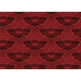 thumbnail image 1 of Ahgly Company Machine Washable Indoor Rectangle Transitional Red Area Rugs, 8' x 10', 1 of 7