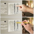 thumbnail image 4 of YiePhiot Switch Plate Guard Light Cover Protector Acrylic Clear Light Switch Guards for Sabbath, Child Safe, Home and Office (2 Pack), 4 of 7