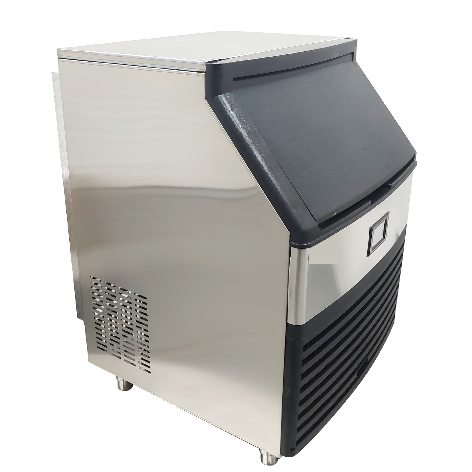 150KG 126 pcs Commercial Ice Maker Auto Clear Cube Ice Making Machine with Filter