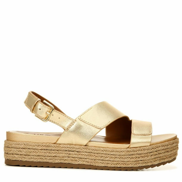 Naturalizer JASMIN DARKGOLD METLEATHER SANDAL Walmart
