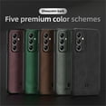 thumbnail image 6 of SaniMore for Samsung Galaxy A54 5G (6.4" 2023) Case, PU Leather Skin Shockproof TPU Soft Wear-resistant Magnetic Car Mount Anti-scratch Anti-Drop Slim Cover for Samsung Galaxy A54 5G, Brown, 6 of 9